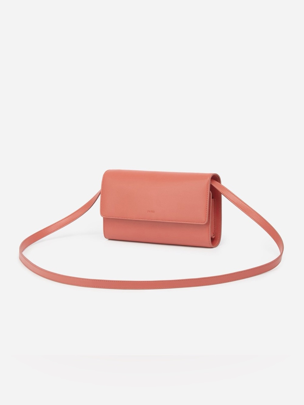 NWOT JW PEI Flap Wallet Convertible Crossbody Rose